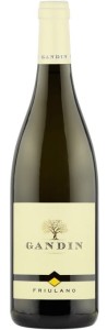 Wino Gandin Friulano 0,75L / 13% 
