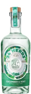 GIN 24 HERBS CUCUMBER & MINT 0,7L / 40%
