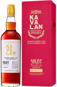 Whisky Kavalan Solist Oloroso Sherry Cask 0,7L / 57,1%/58,6%