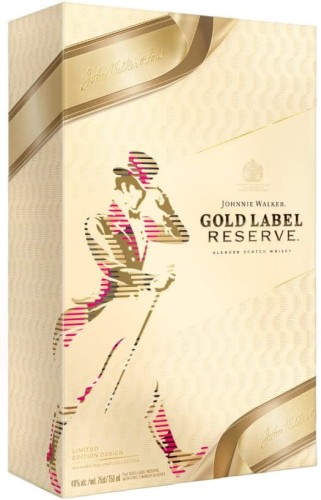 JOHNNIE WALKER GOLD LABEL RESERVE + 2 SZKLANKI