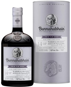 Whisky Bunnahabhain 14 yo Ruby Port Cask Feis Ile 2024  0,7L / 58,7%
