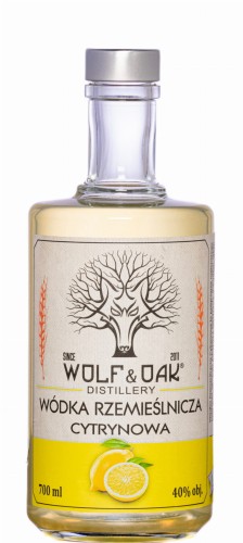 WÓDKA WOLF & OAK CYTRYNOWA