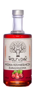 WÓDKA WOLF & OAK ŻURAWINOWA 0,7L / 40%
