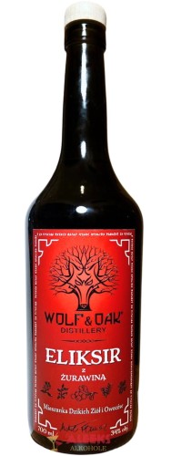 ELIKSIR Z ŻURAWINĄ WOLF & OAK