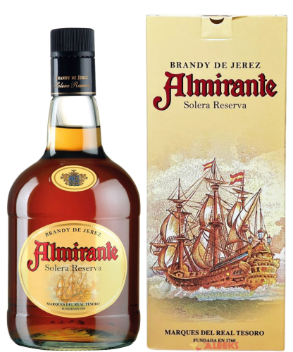 BRANDY DE JEREZ ALMIRANTE W KARTONIKU