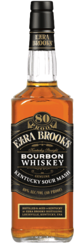 EZRA BROOKS 80 PROOF