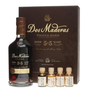 Rum Dos Maderas 5+5 PX Triple Aged + 4x 0,02L