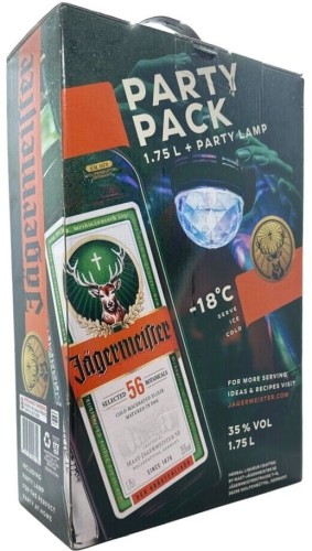 ÄGERMEISTER PARTY PACK Z LAMPKĄ