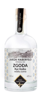 Wódka Jakob Haberfeld Zgoda Żytnia 0,5L / 40%