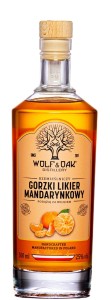 LIKIER WOLF & OAK GORZKI MANDARYNKOWY 0,5L / 25%