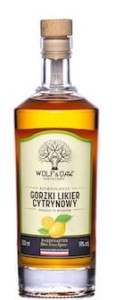 LIKIER WOLF & OAK GORZKI CYTRYNOWY 0,5L / 26,5%