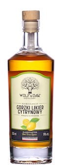 LIKIER WOLF & OAK GORZKI CYTRYNOWY