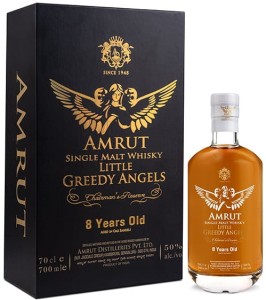 WHISKY AMRUT LITTLE GREEDY ANGELS 8YO 2022 (uszkodzony kartonik) 0,7L / 50%