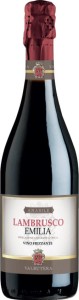 Wino musujące Lambrusco Emilia rosso Valbutera 0,75L / 9%