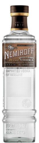 Vodka Nemiroff De Luxe Rested in Barrel 0,5L