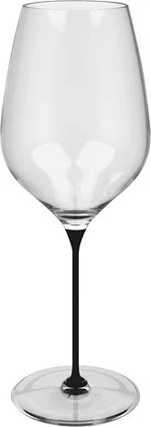 Kieliszek do wina Cheer Lava Glass czarny 430ml