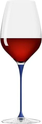Kieliszek do wina Cheer Lava Glass niebieski 430ml