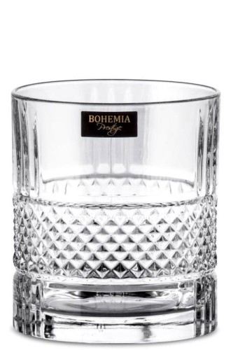 SZKLANKA DO WHISKY BOHEMIA PRESTIGE ELEGANTE 340ML