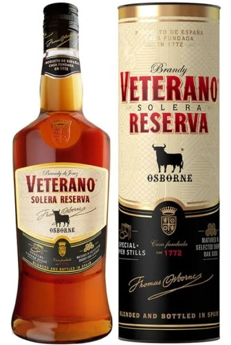 BRANDY DE JEREZ VETERANO SOLERA RESERVA