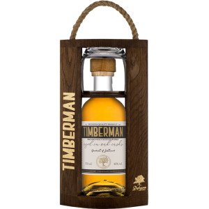 WHISKY TIMBERMAN 3 YO BLENDED MALT SKRZYNKA + SZKLANKA 0,7 / 40%