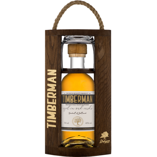 WHISKY TIMBERMAN 3 YO BLENDED MALT SKRZYNKA + SZKLANKA 0,7 40_.png
