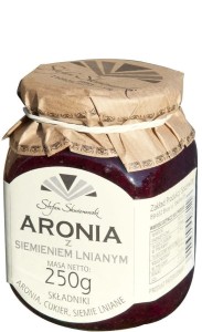 ARONIA Z SIEMIENIEM LNIANYM  SKWIERAWSKI 250G