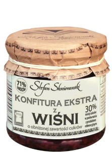 KONFITURA Z WIŚNI  SKWIERAWSKI 200G