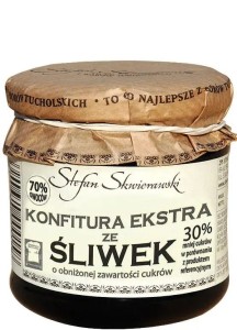 KONFITURA ZE ŚLIWEK SKWIERAWSKI 200G 