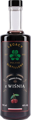 WÓDKA ŻYTNIA Z WIŚNIĄ LEGACY