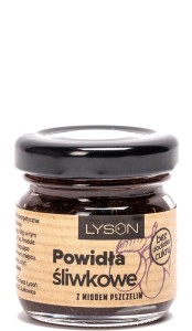 POWIDŁA ŚLIWKOWE Z MIODEM 40G LYSON 