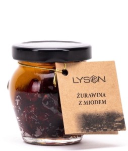 ŻURAWINA Z MIODEM 120G LYSON