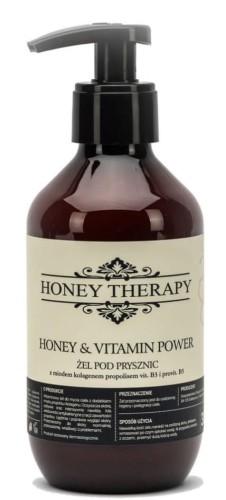 Żel pod prysznic z miodem, kolagenem i propolisem Honey Therapy