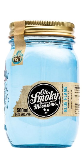 Moonshine Ole Smoky Blue Flame 0,5L