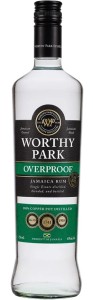 Rum Worthy Park Overproof 0,7L / 63%