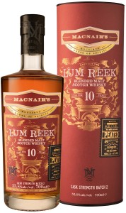 Whisky Macnair's Lum Reek 10 yo Peated Cask Strength Batch 2 0,7L / 55,8%