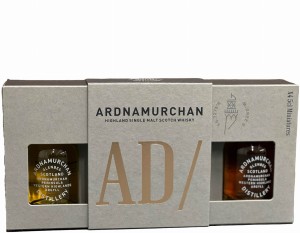 Whisky Ardnamurchan zestaw mini 2024 4x 0,05L / 49,2%