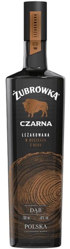 Żubrówka Czarna Leżakowana w beczkach z dębu