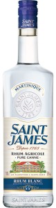Rum Saint James Blanc Agricole 1L / 55%
