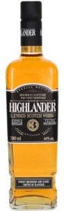 WHISKY HIGHLANDER BLENDED SCOTCH 0,7L / 40%