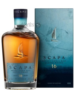 Whisky Scapa 16 yo 0,7L / 48%