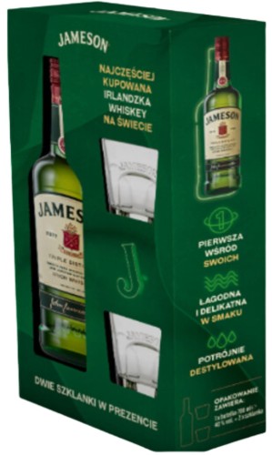 Jameson Original ze szklankami