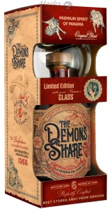 Rum The Demon's Share 6 yo ze szklanką 0,7L / 40%