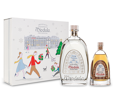 Miodula Polska 0,5L + Miodula Leżakowana Prezydencka 0,1L