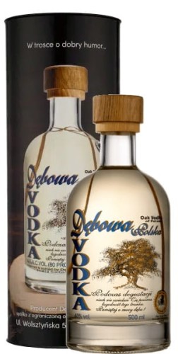 Wódka Dębowa Polska w tubie 0,5L