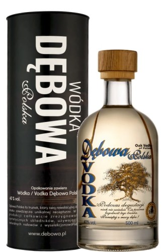 Wódka Dębowa Polska w tubie 0,5L