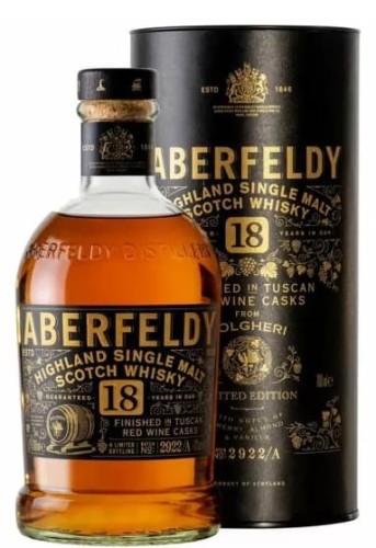 Aberfeldy 18 yo Bolgheri Tuscan Red Wine Cask