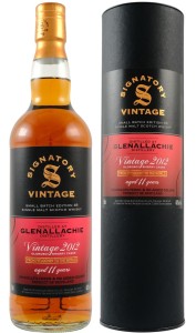 Whisky Signatory Glenallachie 11 yo 2012 Small Batch #8 0,7L / 48,2%