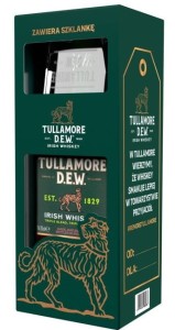 Tullamore DEW ze szklanką 0,7L / 40%