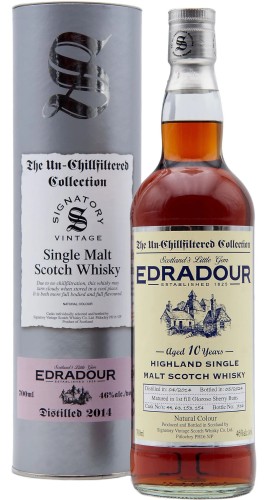 Signatory Edradour 10 yo 2014