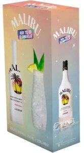 Likier Malibu ze szklanką 0,7L / 18%